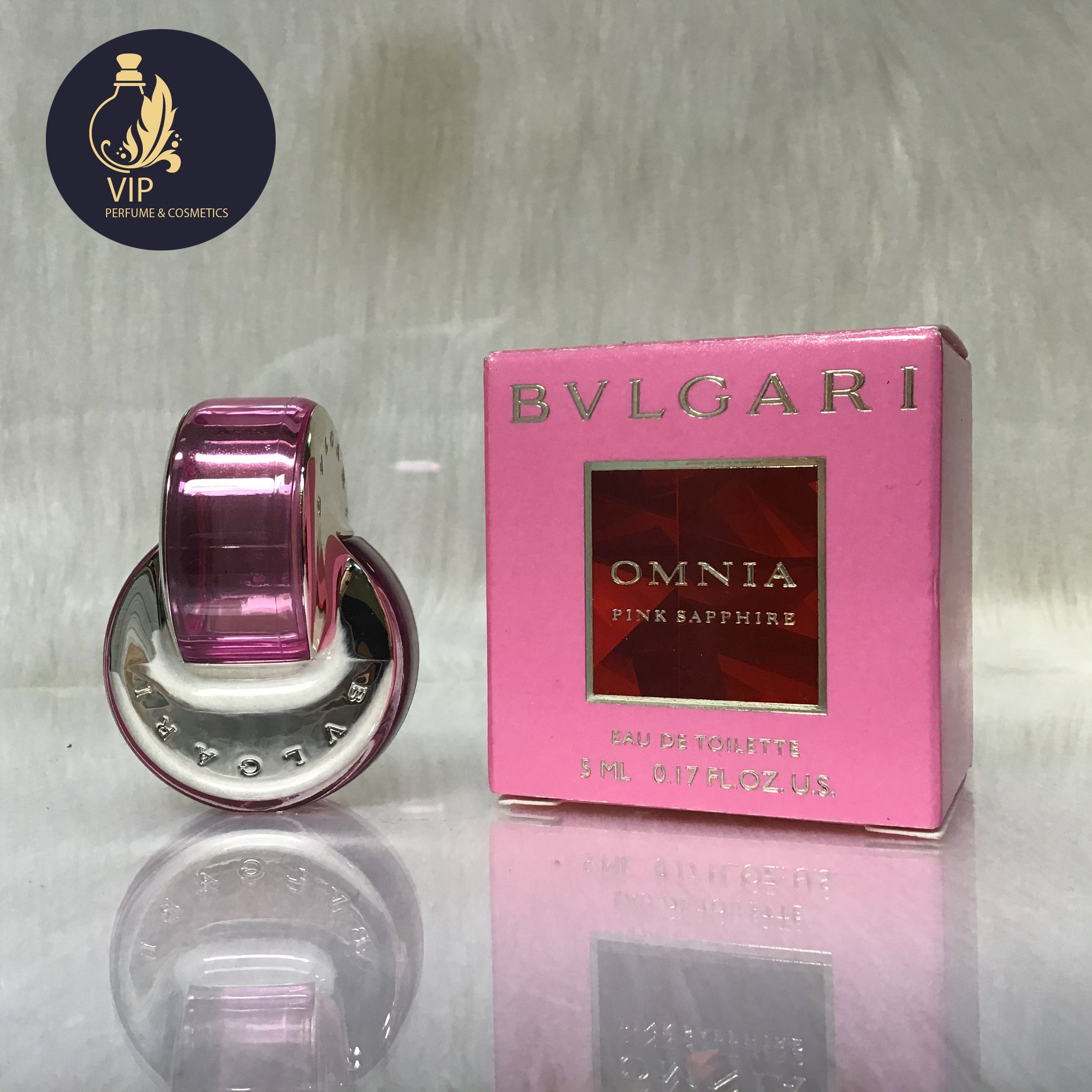 [HCM]Nước hoa nữ Bvlgari Omnia Pink Sapphire EDT 5ml