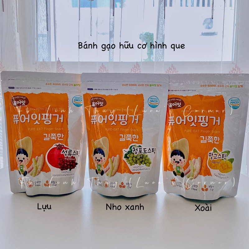 Bánh gạo QUE hữu cơ NEABRO date t3/2025