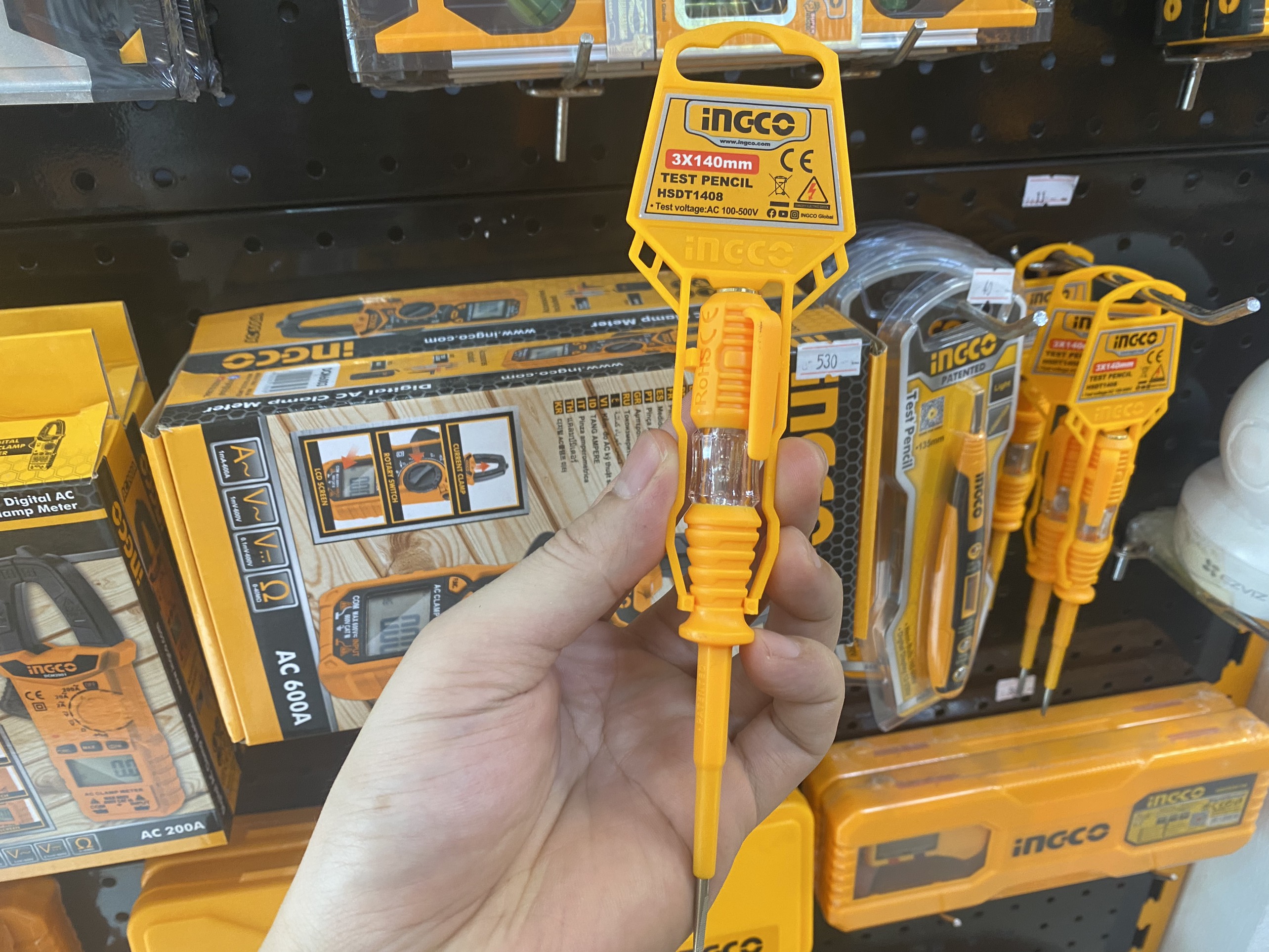 Bút thử điện INGCO HSDT1408