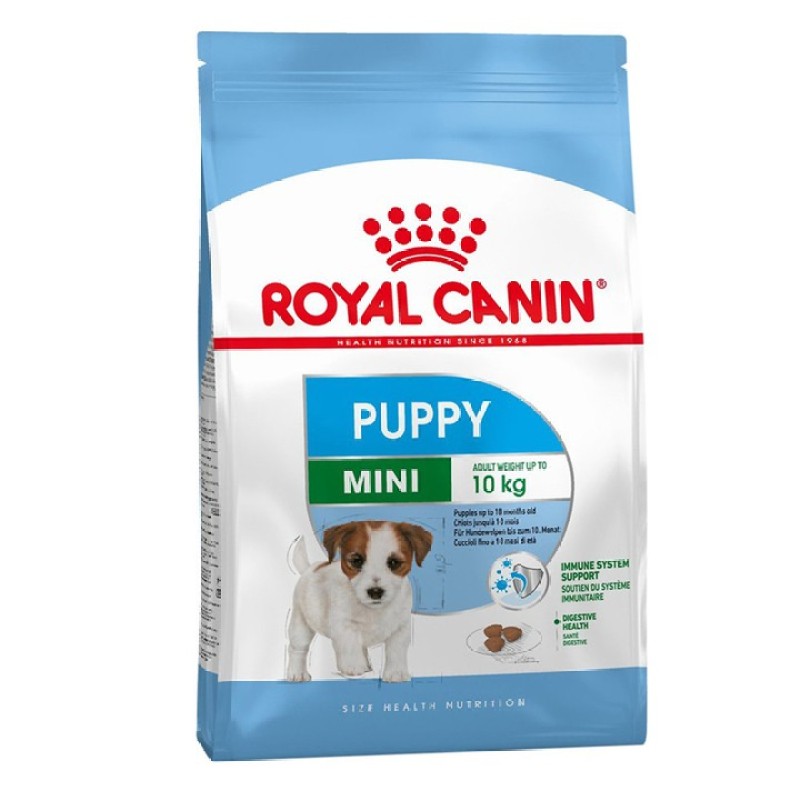 Thức ăn cho chó dưới 10kg và dưới 12 tháng Royal Canin Mini puppy gói chia túi zip 1kg