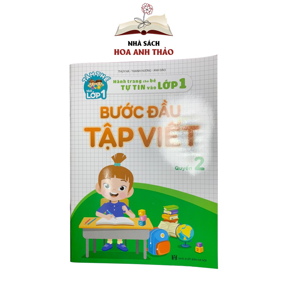 Sách - Bước đầu tập viết (Quyển 1 và Quyển 2) - Bộ 2 quyển