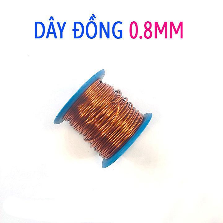 Dây đồng quấn biến áp , Quấn motor 0.8MM