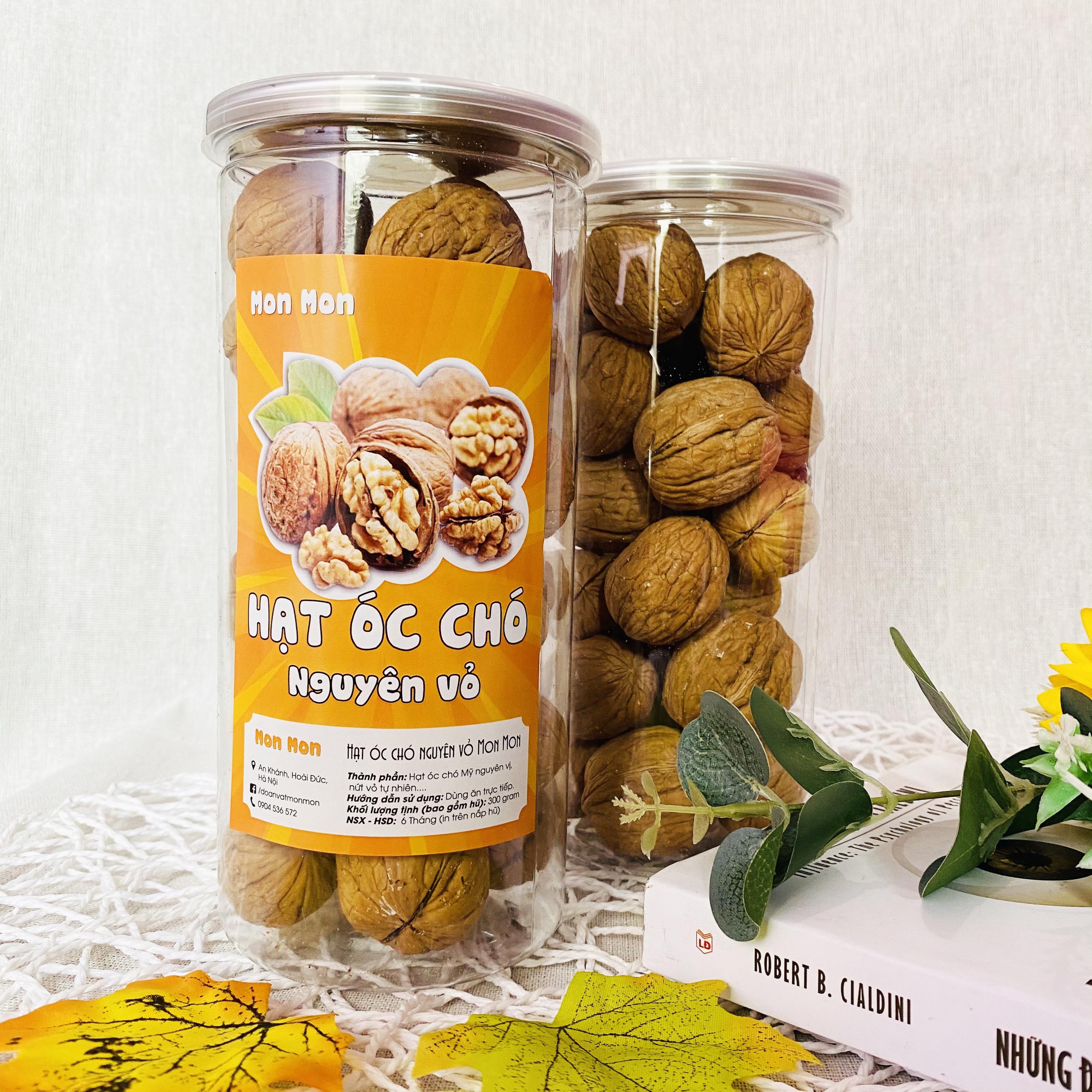 HẠT ÓC CHÓ MỸ - 300gr - MONMON FOOD