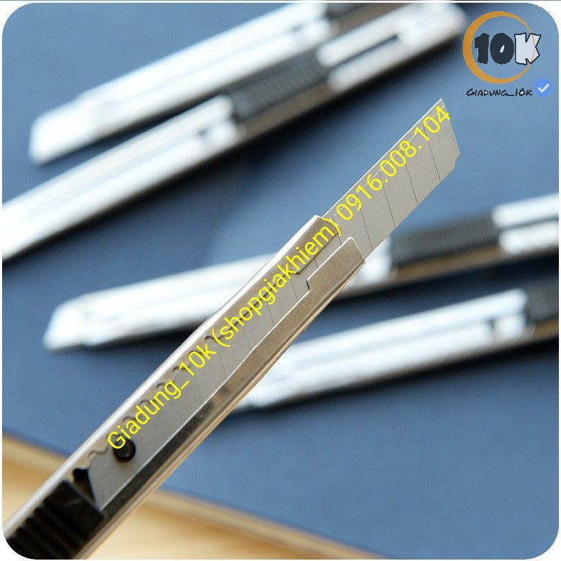 Dao dọc giấy vỏ Inox tiện dụng {L4}