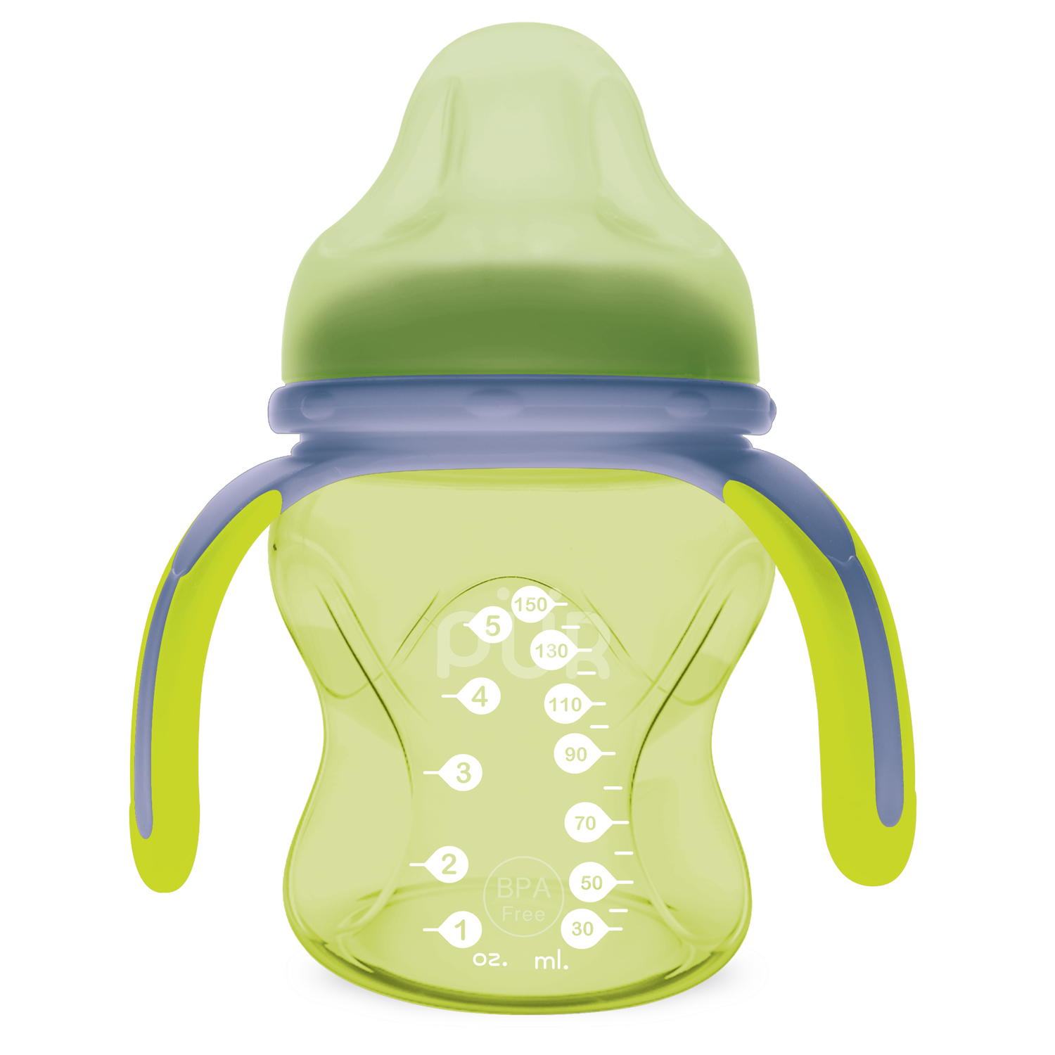 Bình tập uống 3 quai Pur 150 ml