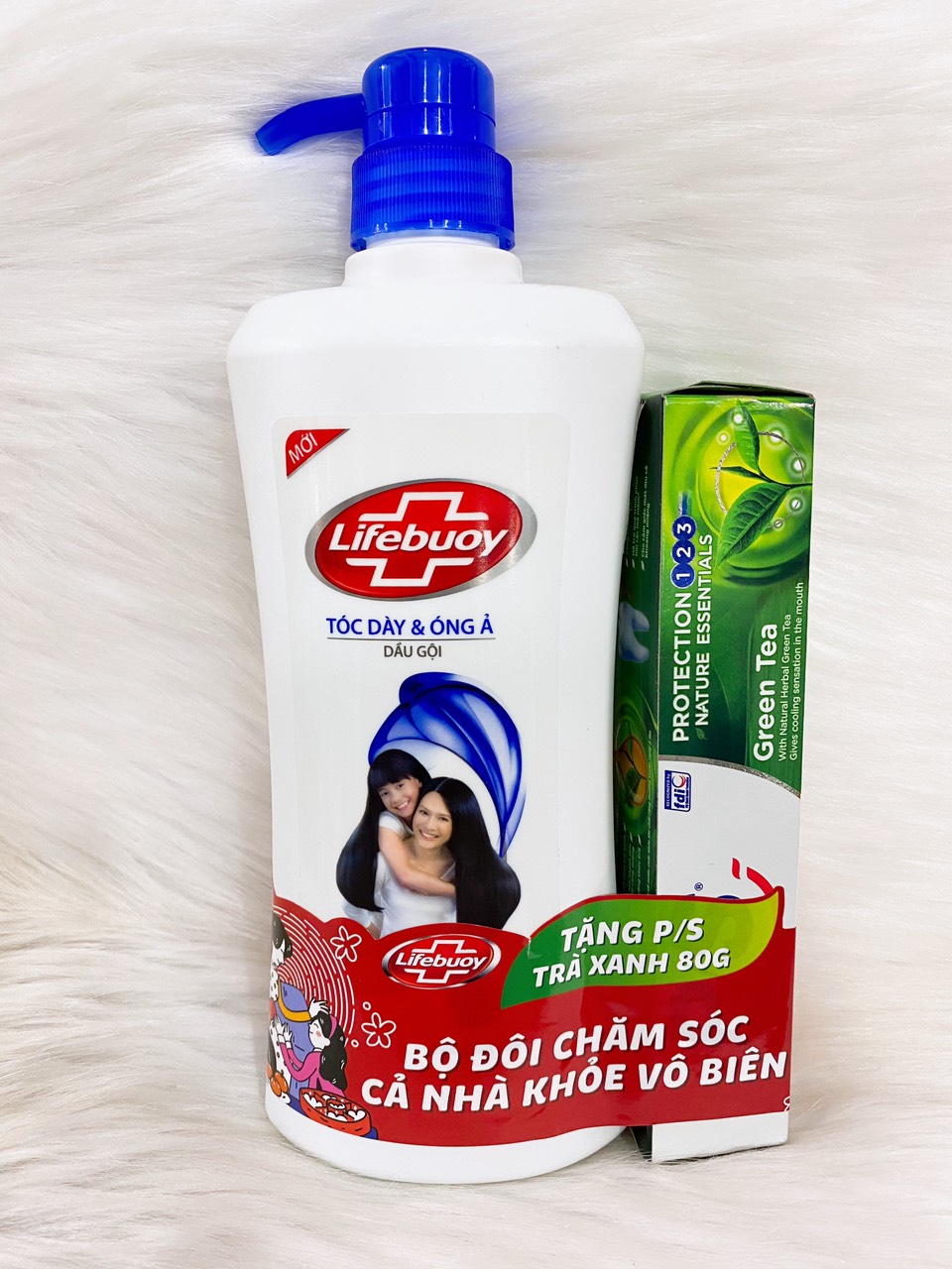 [HCM]Dầu gội Lifebuoy tóc dày óng ả 621ml
