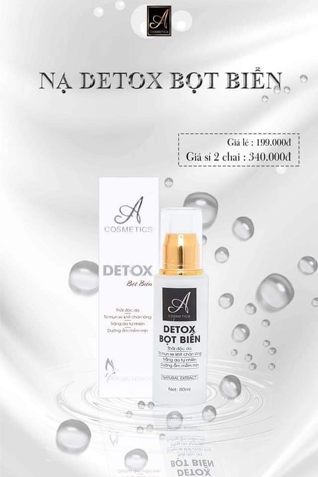 [CHÍNH HÃNG] Mặt nạ sủi bọt Detox Bọt Biển A comestic 80ml