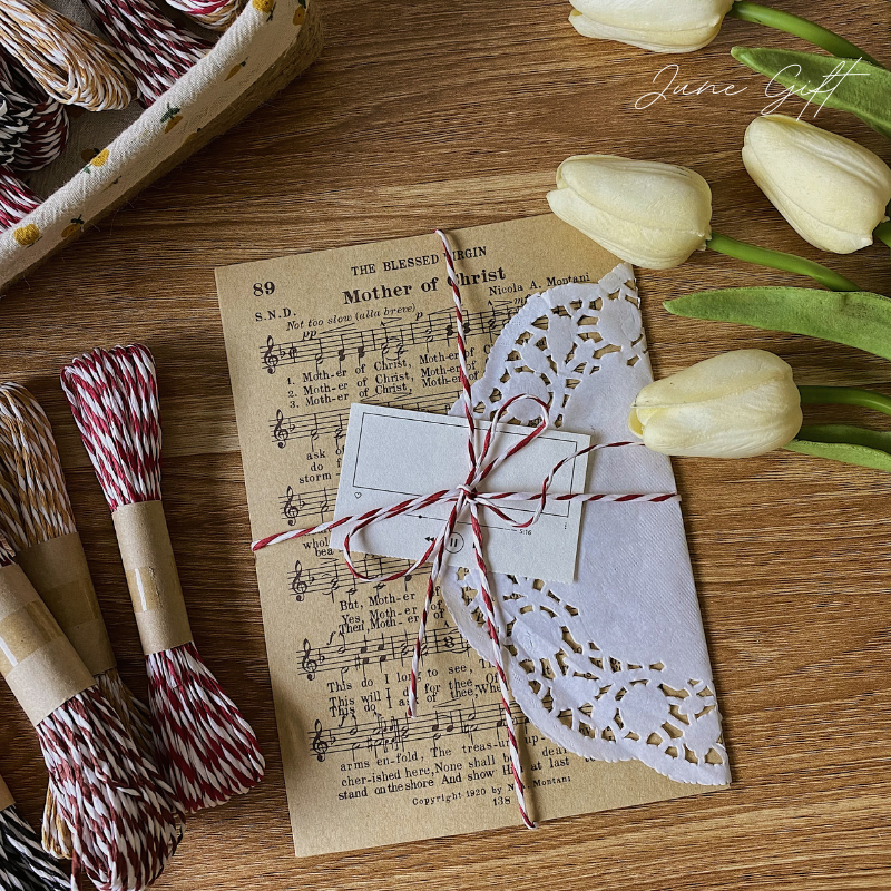 Set 20 giấy ren làm bullet journal, trang trí sổ vintage