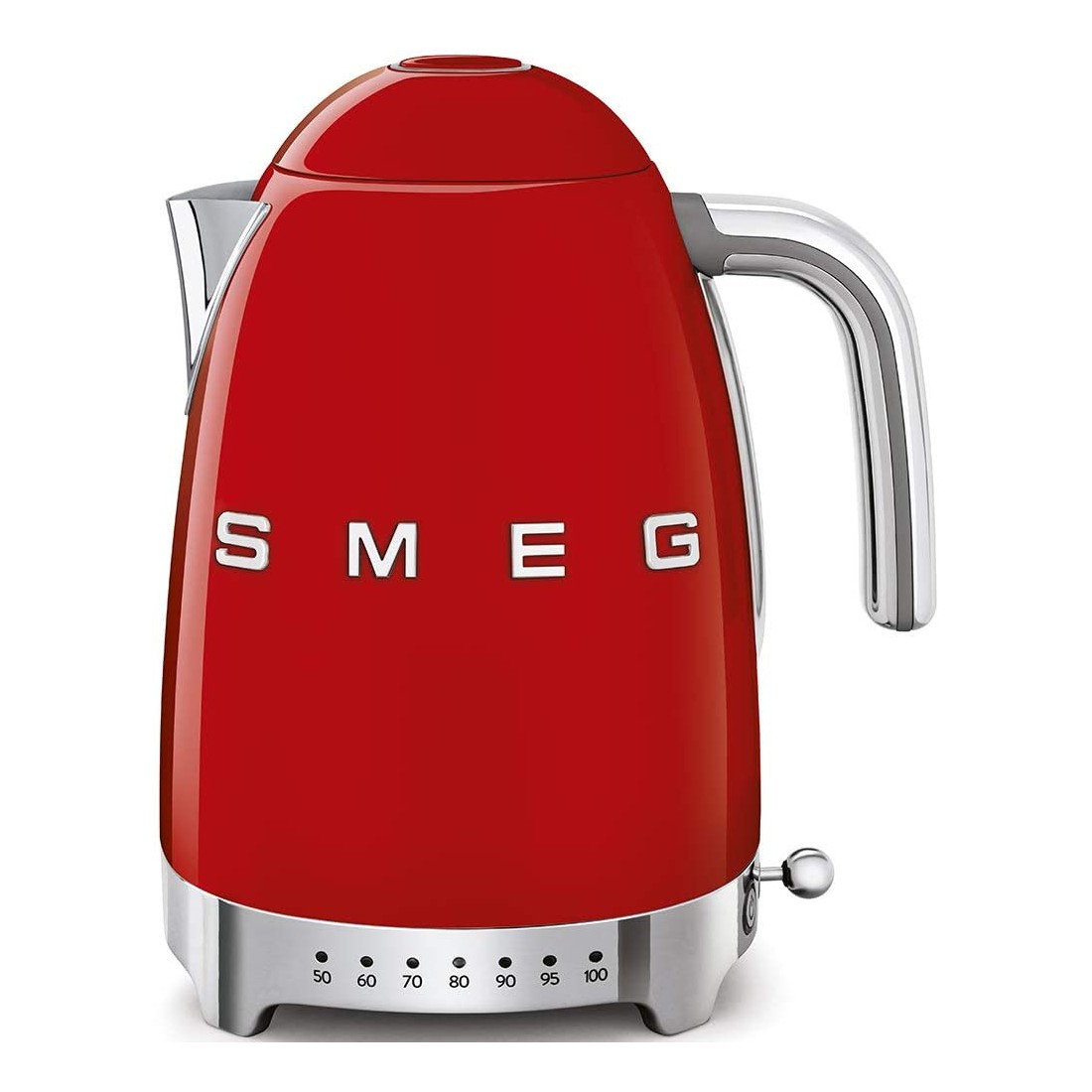 Ấm đun nước siêu tốc chỉnh nhiệt smeg klf04rdus