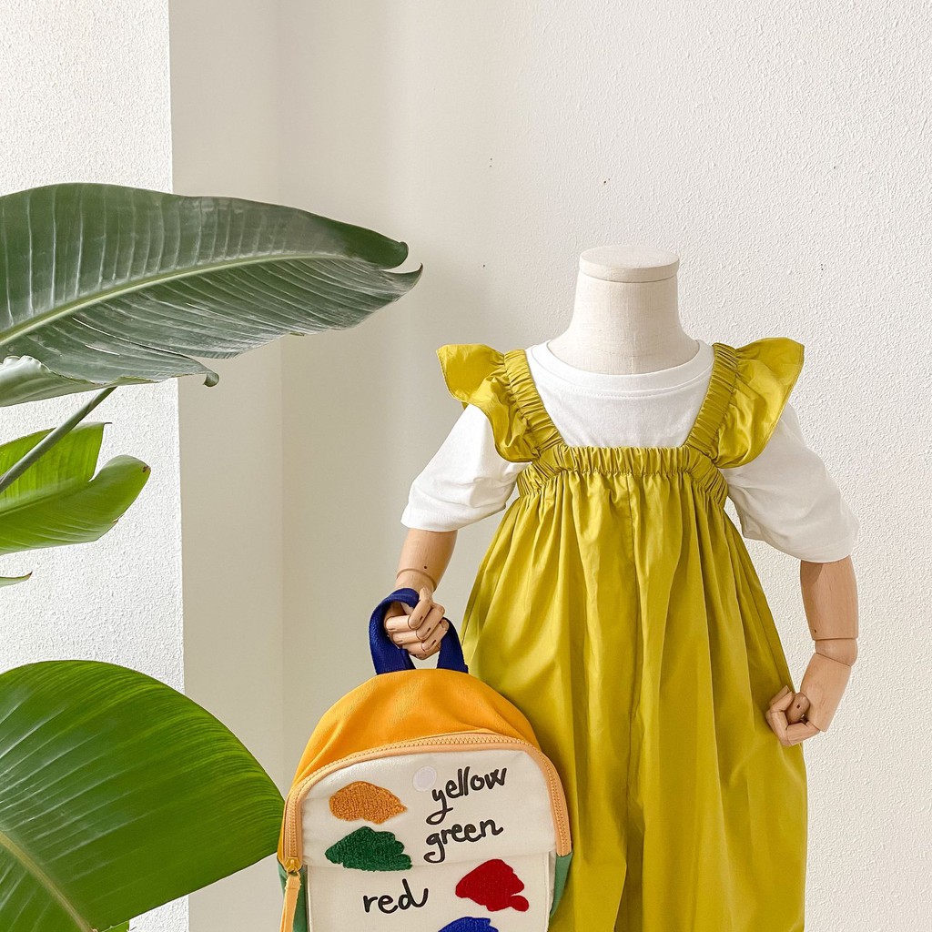 [HCM]Jumpsuit cánh tiên cho bé gái phong cách Hàn