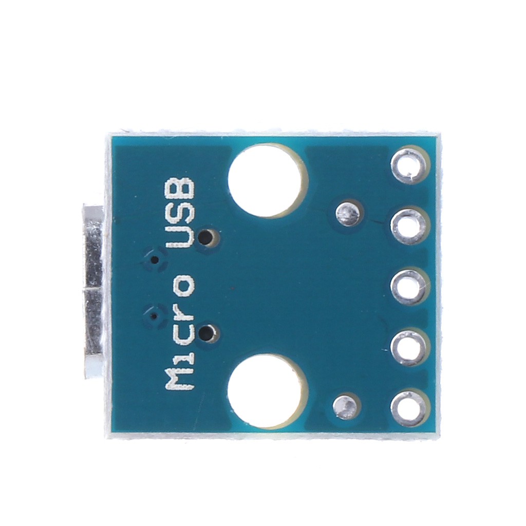 045 Mạch Ra Chân (hàn) Cổng Micro USB (MCU-Micro USB to DIP 5Pin) - 3 cái