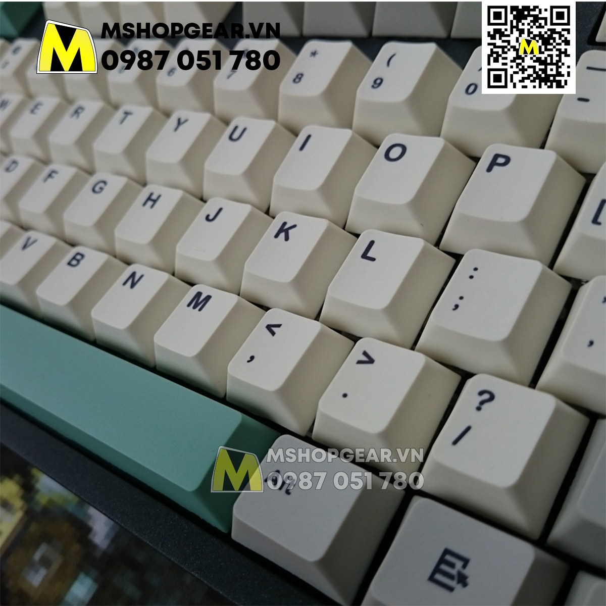 Keycap 9009 clone thick pbt cherry profile dye-sub 125 keys