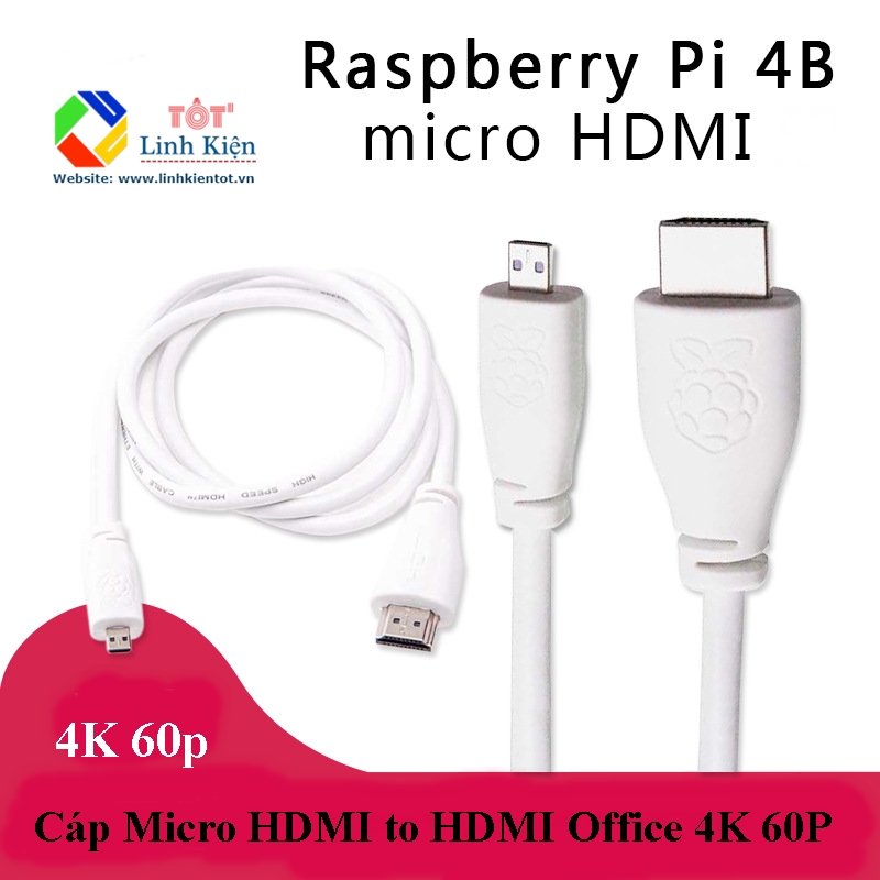 [Best Combo] Combo Raspberry Pi 4B chính hãng tối ưu