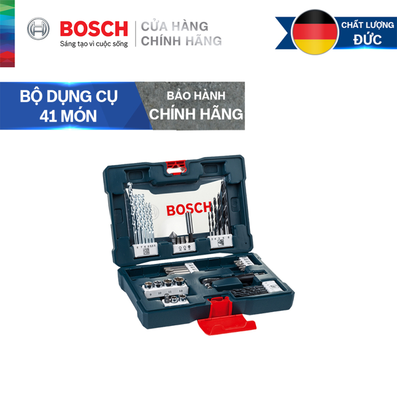 Bộ dụng cụ Bosch 41 món