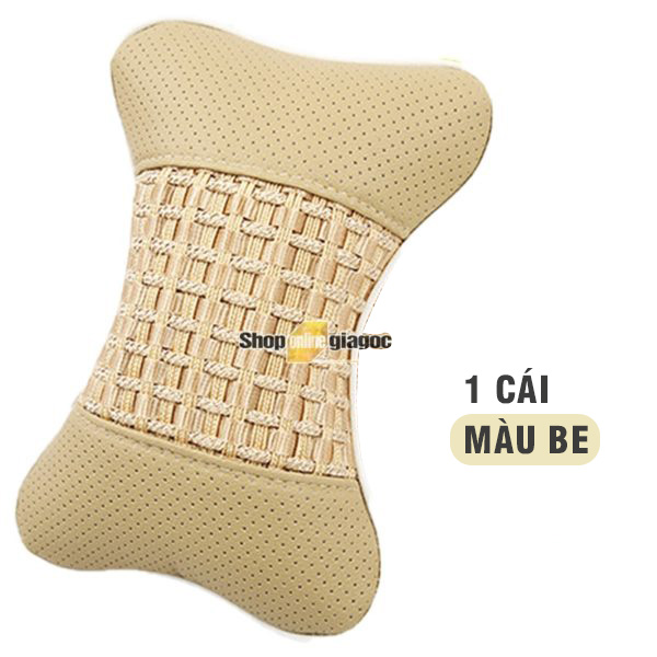 Gối tựa đầu xe ô tô da daniel