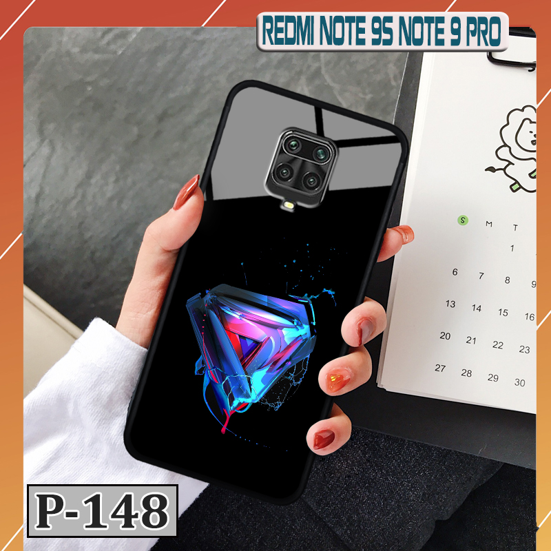 Ốp điện thoại XIAOMI REDMI NOTE 9S - lưng kính in hình 3D