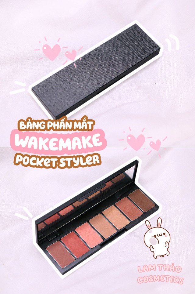 Bảng Phấn Mắt Wakemake Pocket Styler