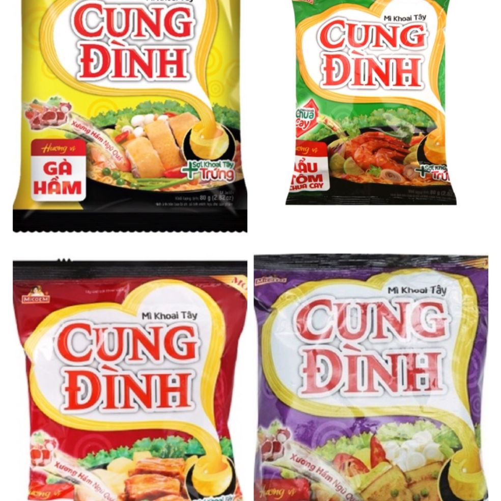 MÌ CUNG ĐÌNH THÙNG 30 GÓI.
