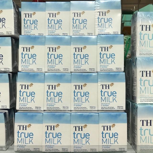 [HN] Vỉ sữa TH true MILK  110ml