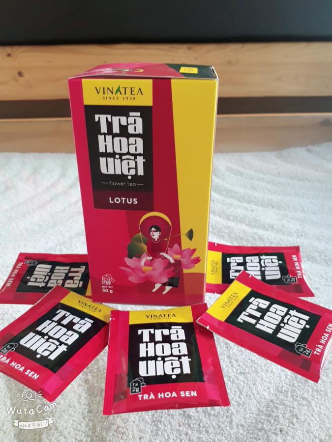 Combo 5 hộp Trà Hoa Sen Túi lọc Vinatea