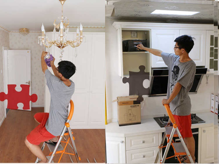 THANG GHẾ INOX 7 BẬC