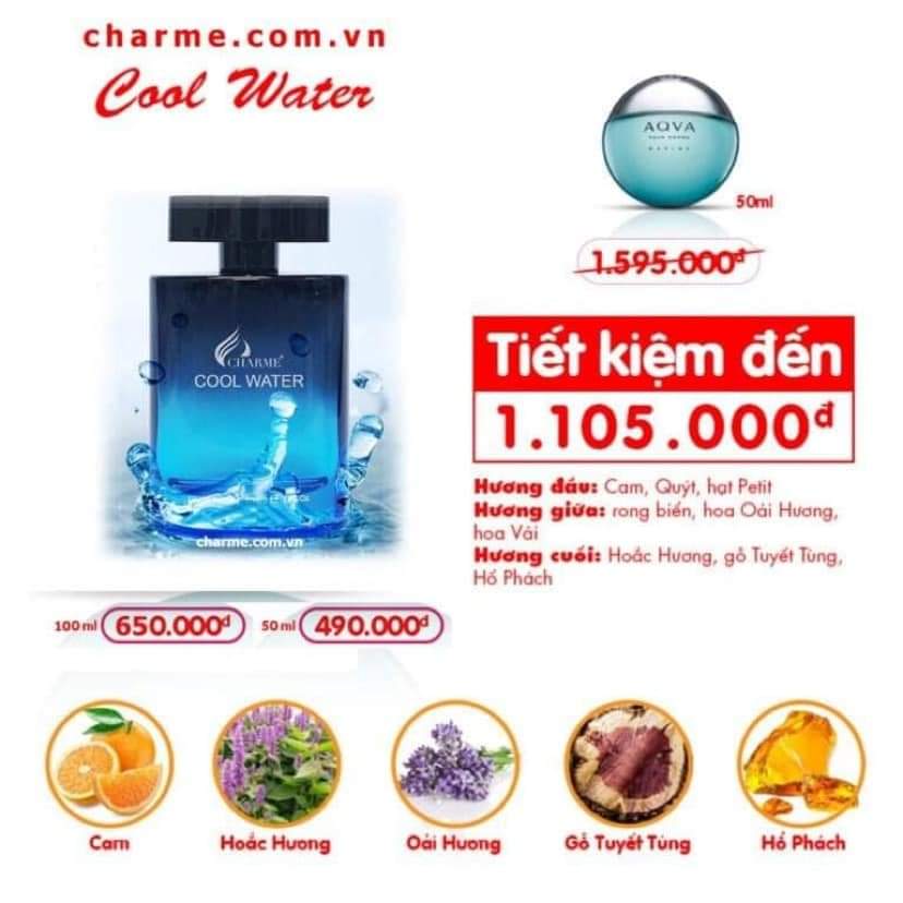 Nước Hoa Nam Cool Water 100ml