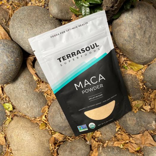 Bột nhân sâm Maca Peru hữu cơ Terrasoul 170g