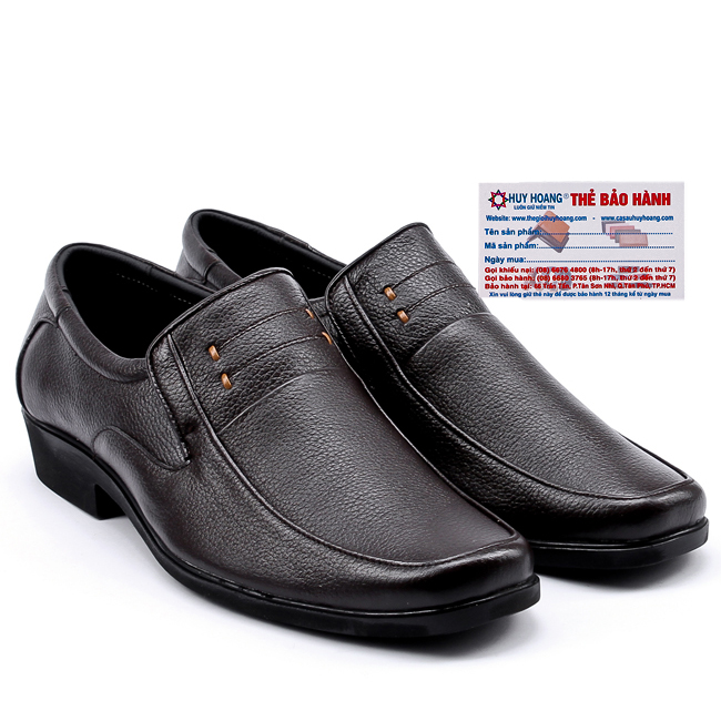 Giày da nam da bò màu nâu TH7110