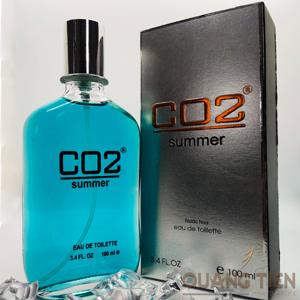 Nước hoa Nam CO2 Summer Eau De Toillette (hương gỗ thơm mát, lưu hương từ 05 - 07 giờ)