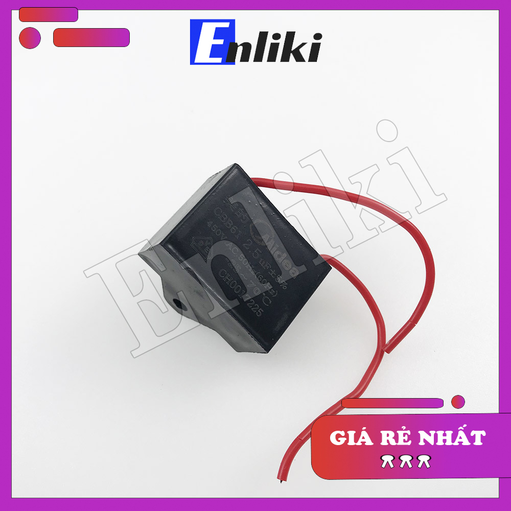Tụ Quạt CBB 450VAC 2.5uF