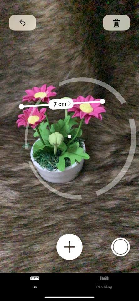 [HCM]Chậu hoa cúc đất sét size nhỏ