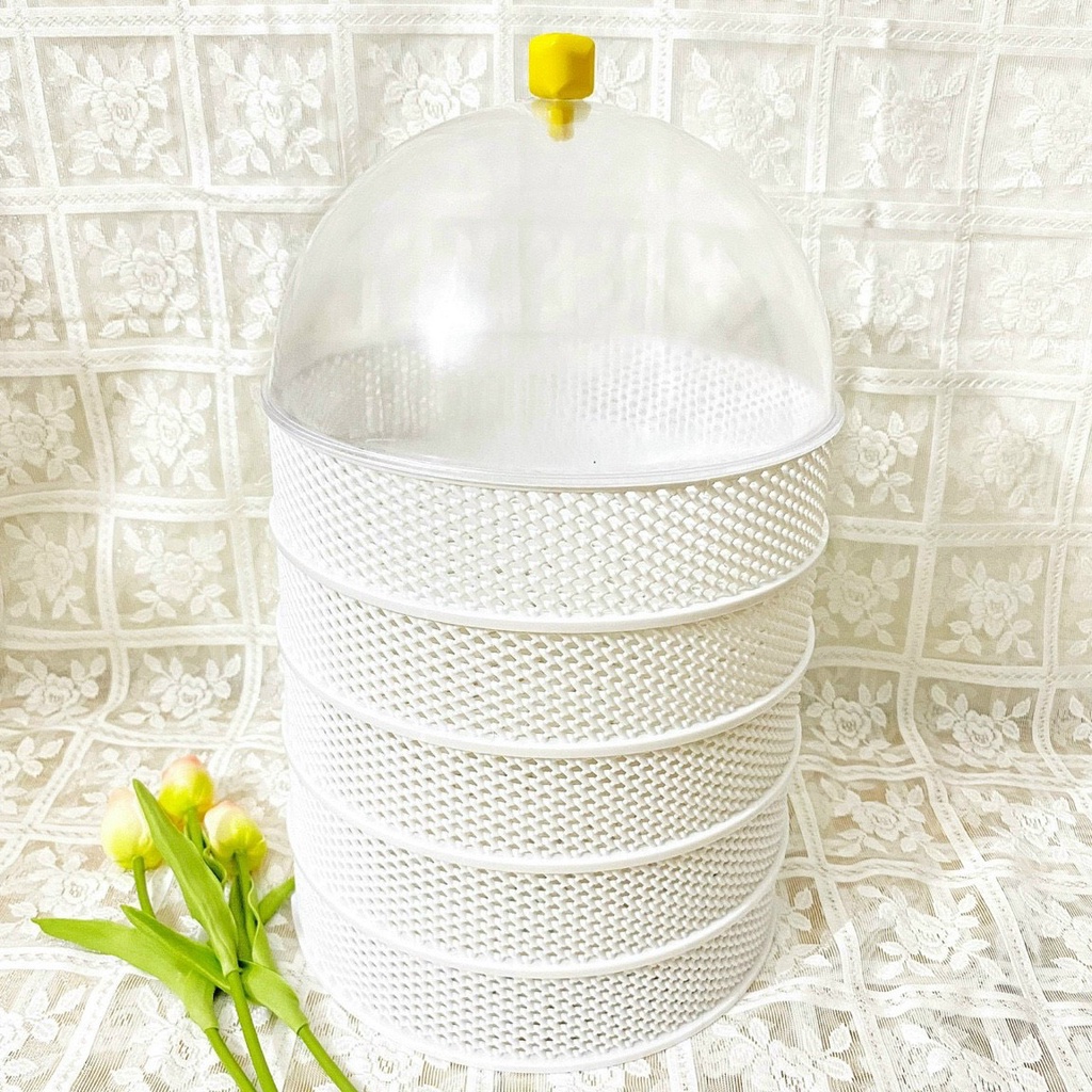 Lồng bàn lưới 5 tầng kami bảo quản thức ăn
