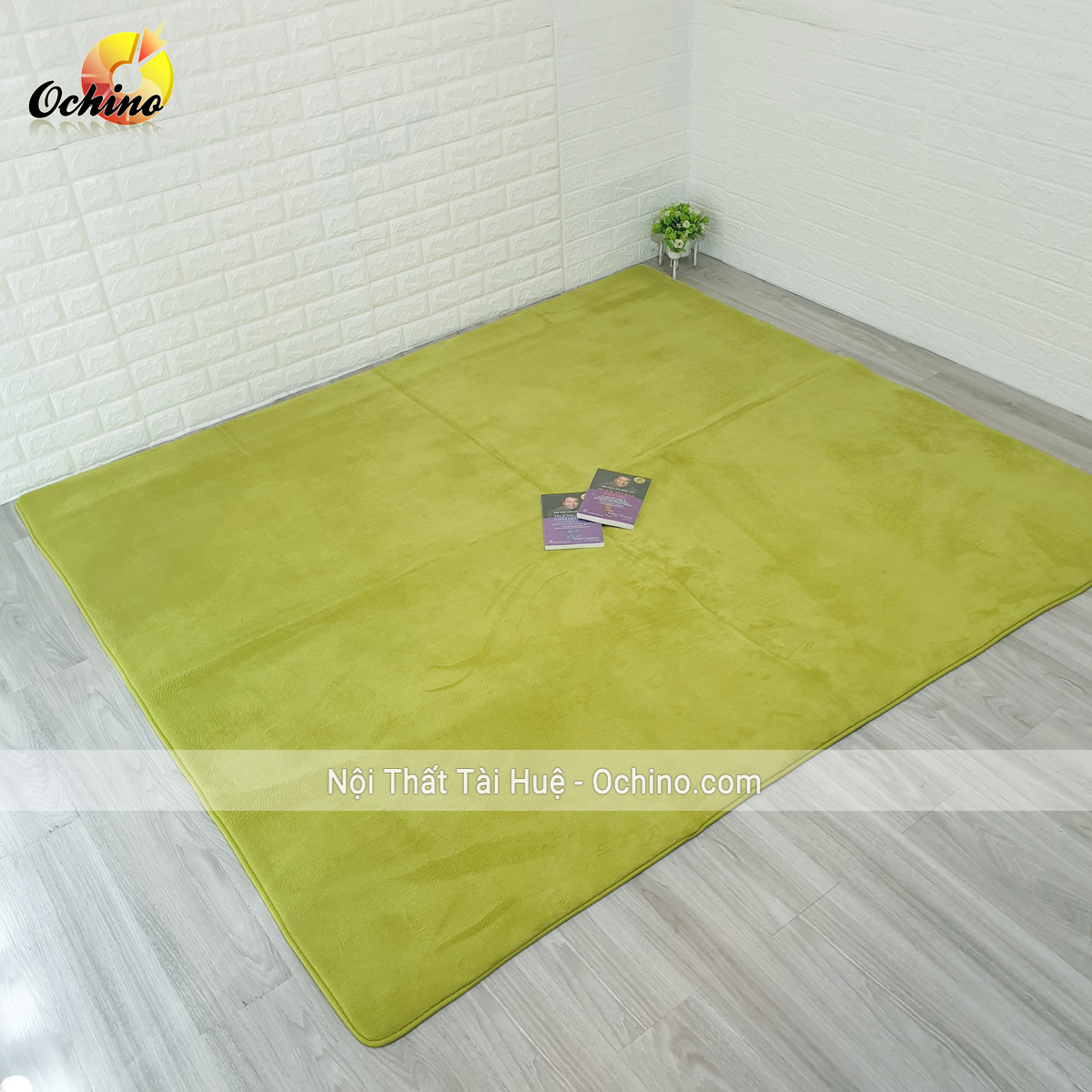 (FREE SHIP) Thảm Trải Sàn Phòng Khách Lông Ngắn có mặt Sau Chống Trơn Trượt Size 1m8-2m ( Đủ màu)