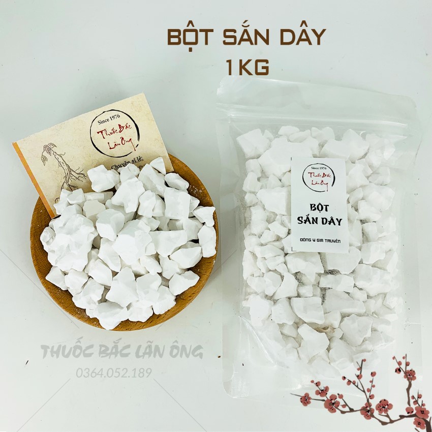 Bột sắn dây nguyên chất nhà làm 1kg