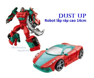 DUST UP Robot cao 14cm lắp ráp thành SIÊU XE - Transformers Combiner Wars thumbnail