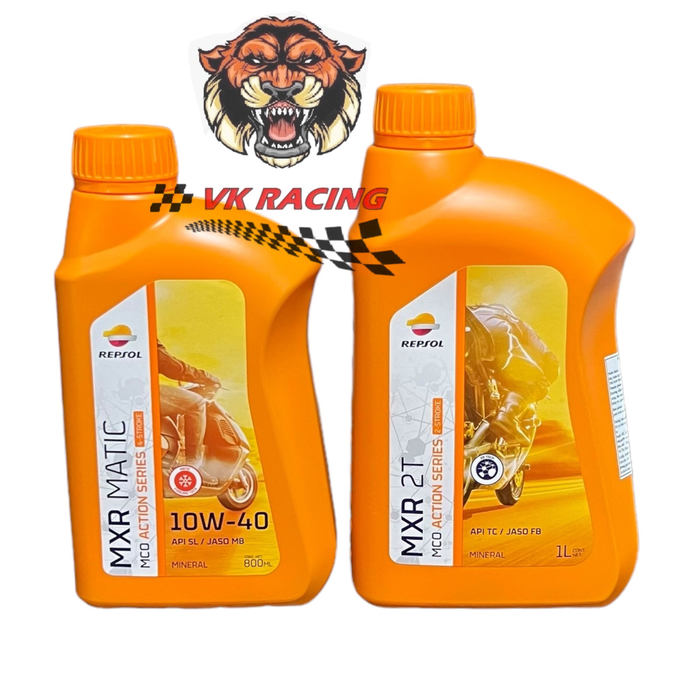 Nhớt repsol mxr matic 10w40 0.8l 1l - xe tay ga