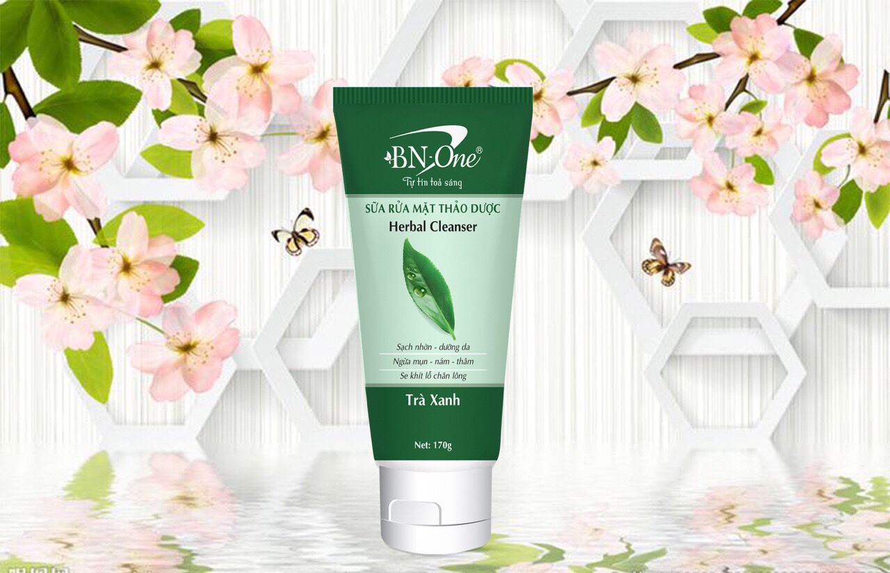 [HCM]SỮA RỬA  MẶT THẢO DƯỢC 170G TRÀ XANH