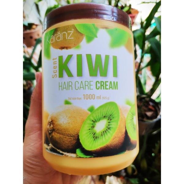 Hấp dầu (Kem ủ tóc) Karanz Kiwi 1000ml dưỡng tóc mềm mượt, hết khô xơ