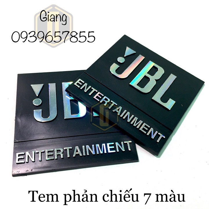 Tem Loa JBL Mạ Crom