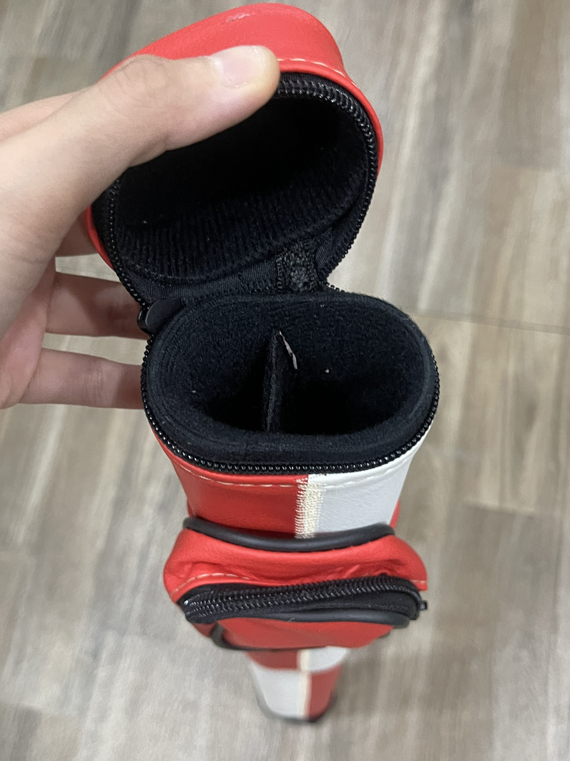 Bao cơ bida 2 ống (1x1) color trắng đỏ 189k/c