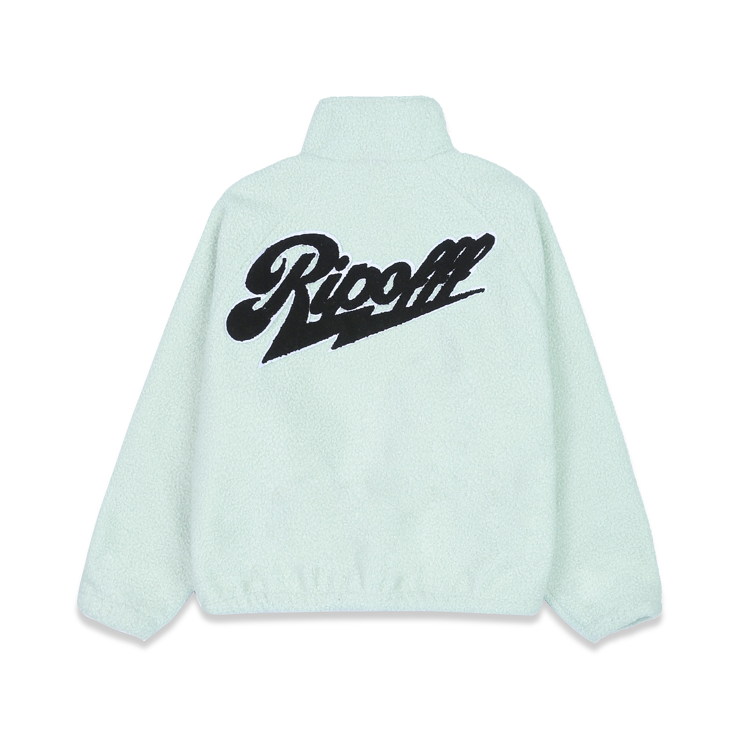 RIPOFFF Fleece Jacket - Mint (Áo khoác lông tay dài màu xanh ngọc)
