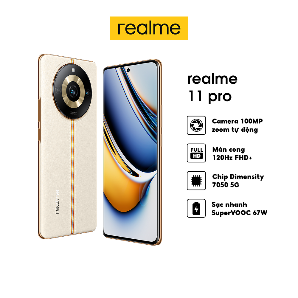 Điện Thoại realme 11 Pro - Hàng Chính Hãng Miễn Phí Vận Chuyển