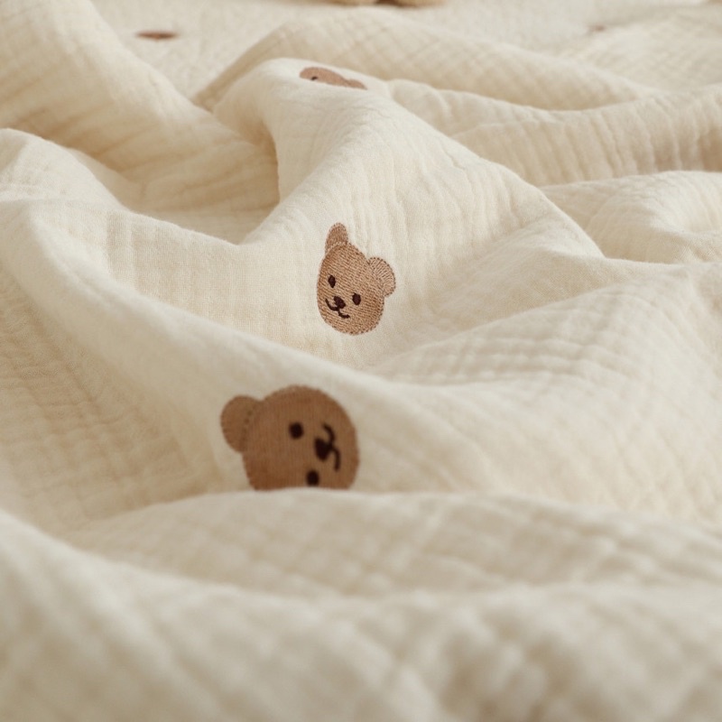Chăn xô muslin cao cấp organic cho bé