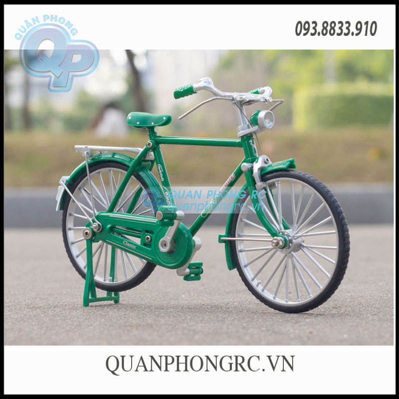 Mô Hình Xe Đạp Xưa Sườn Ngang Tỉ Lệ 1:10