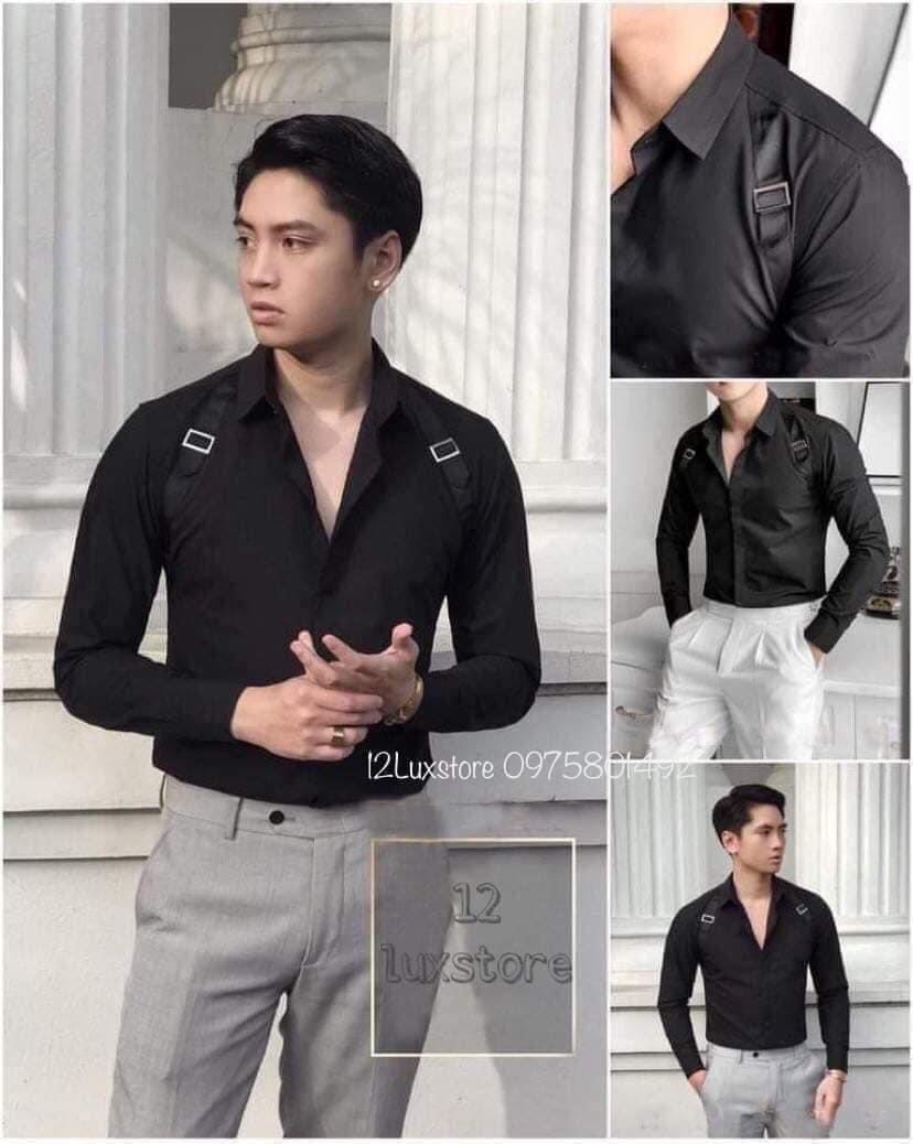 ÁO SƠ MI NAM CARO SỌC VẢI COTTON LỤA CHỐNG NHĂN CAO CẤP dottiefashion
