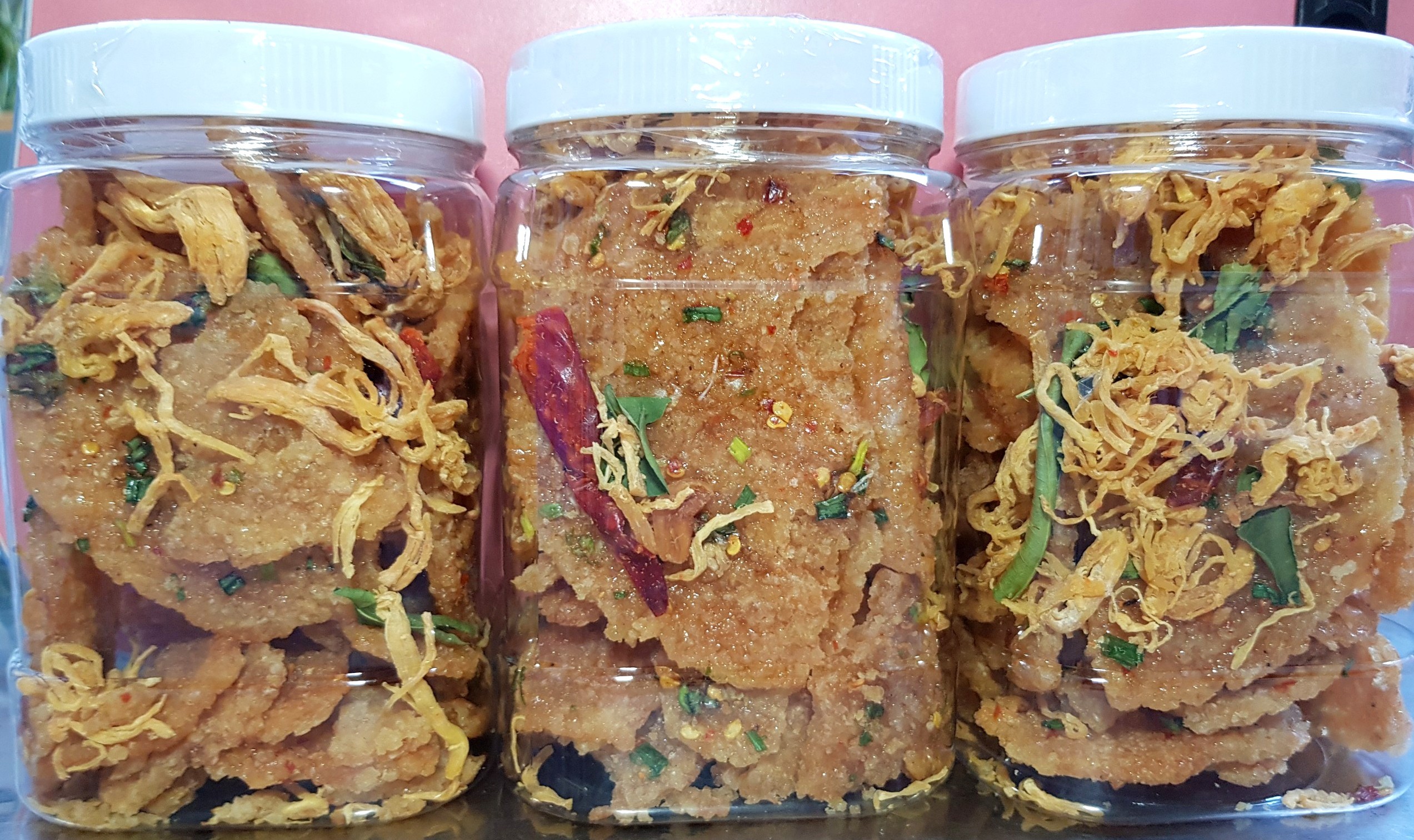Cơm cháy khô gà 3 túi zip ( 1 túi / 350gr)