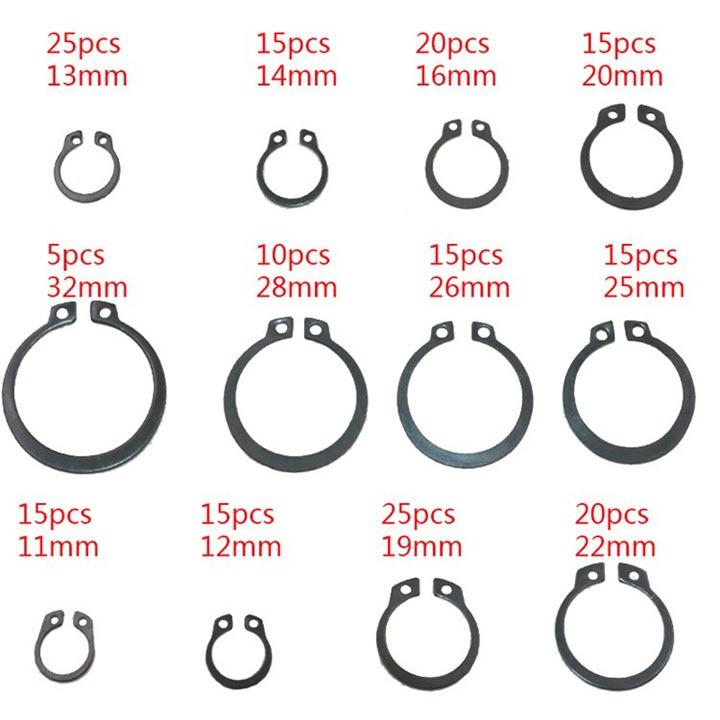 Vòng phanh chân trục circlip 300 psc