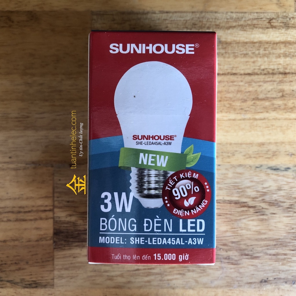 Bóng đèn LED Sunhouse 3W SHE-LEDA45AL-A3W