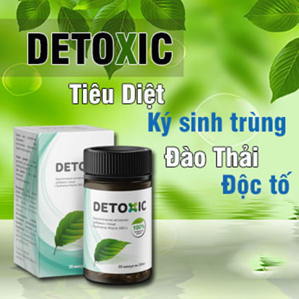 [HCM]Bảo Vệ Sức Khỏe - Diệt Kí Sinh Trùng Detoxic Nga
