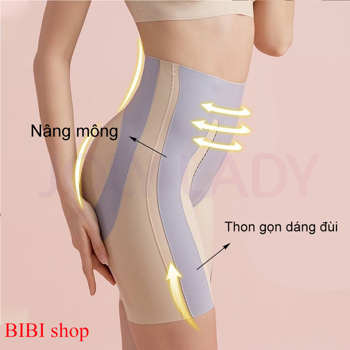 Quần định hình ion nâng mông nịt bụng, quần mặc trong váy ôm sát body định hình eo thon